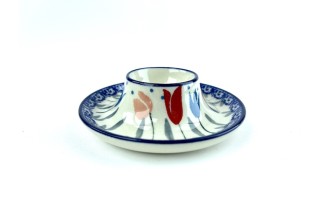 145 Bunzlau eierdop laag 2598X 145 Bunzlau Eierdopjes laag